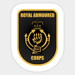 Royal Armoured Corps Sticker